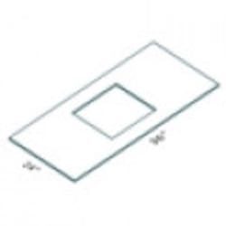 36 Inch Stainless Steel Panel for Loft CTM - Schematic Drawing view