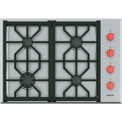 30 Inch Gas Cooktop  - 30" Professional Gas Cooktop view