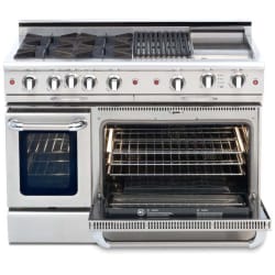 48 Inch Freestanding Gas Range - Featured View (actual product may vary) view