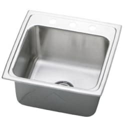 19 Inch Top Mount Single Bowl Stainless Steel Sink - Featured View view
