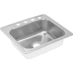 25 Inch Drop-In Stainless Steel Sink  - Sink view