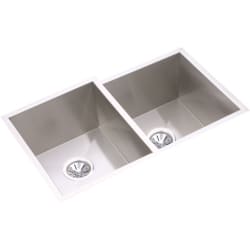 31 Inch Undermount Double Bowl Stainless Steel Sink - Featured View view
