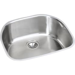 24 Inch Undermount Single Bowl Stainless Steel Sink - Featured View view