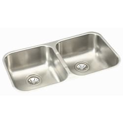32 Inch Undermount Double Bowl Stainless Steel Sink - Featured View view