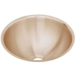14 3/8 Inch Undermount Single Bowl Copper Sink  - Featured View view
