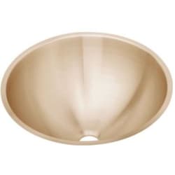 18 3/8 Inch Undermount Single Bowl Copper Sink  - Featured View view