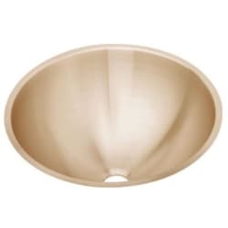 18 3/8 Inch Undermount Single Bowl Copper Sink  - Featured View view