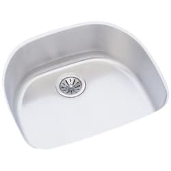 24 Inch Undermount Single Bowl Stainless Steel Sink - Featured View view