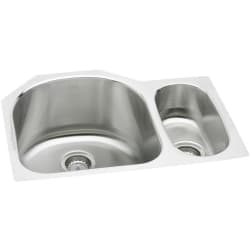 27 Inch Undermount Double Bowl Stainless Steel Sink - Featured View view