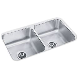 32 Inch Undermount Double Bowl Stainless Steel Sink - Featured View view
