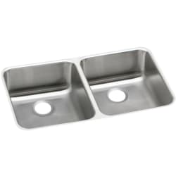 32 Inch Undermount Stainless Steel Double Bowl Sink  - Featured View view