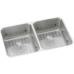 30 3/4 Inch Undermount Double Bowl Stainless Steel Sink  - Featured View view