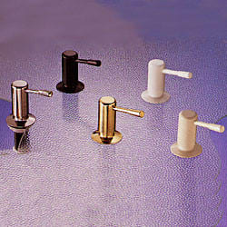 Contemporary Soap/Lotion Dispenser: NuBrass - Variety of Colors view