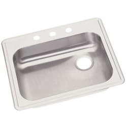 25 Inch Drop-In Stainless Steel Sink - Featured View (Image May Not Reflect Selected Options) view