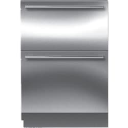 24 Inch Panel Ready Integrated Double Smart Freezer Drawer  - 24" Integrated All-Freezer Drawers view