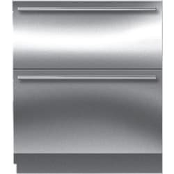 30 Inch Integrated Double Smart Freezer Drawer  - 30" Integrated Double Drawer Freezer view