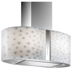 Island Mount Chimney Range Hood - 34-Inch Width view