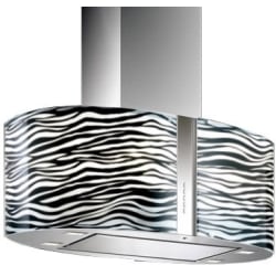 Island Mount Chimney Range Hood - 34-Inch Width view