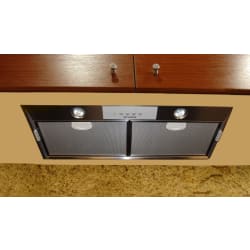 28 Inch Inca Smart Custom Hood Insert - Stainless Steel view