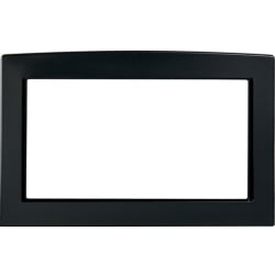 Deluxe Built-In 30 Inch Trim Kit: Black - Black view