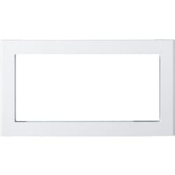 27 Inch Deluxe Built-In Trim Kit: White - White view