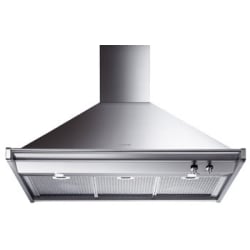 36 Inch Wall Mount Chimney Range Hood - Stainless Steel view