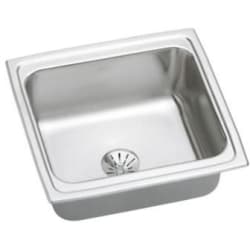 19 Inch Drop-In Single Bowl Stainless Steel Sink  - Featured View view