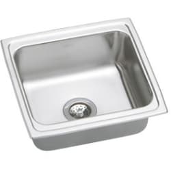 19 Inch Top Mount Single Bowl Stainless Steel Sink - Featured View view