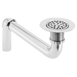 Chrome Plated Stamped Brass Drain Outlet Fitting  - Featured View view