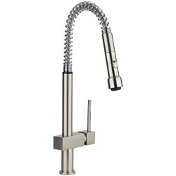 Single Lever Spiral Spring Kitchen Faucet  - Faucet view