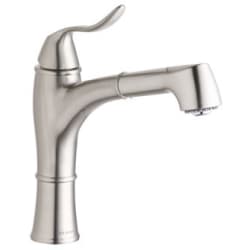 Single Lever Pull-Out Kitchen Faucet  - Brushed Nickel view
