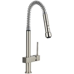 Single Lever Spiral Spring Kitchen Faucet  - Faucet view