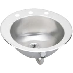 19 Inch Top Mount Single Bowl Stainless Steel Lavatory Sink - Featured View view
