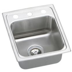 13 Inch Top Mount Single Bowl Stainless Steel Sink - Featured View view