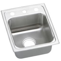 13 Inch Drop-In Stainless Steel Sink  - Stainless Steel Sink view