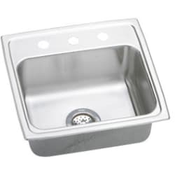 20 Inch Top Mount Single Bowl Stainless Steel Sink - Featured View view