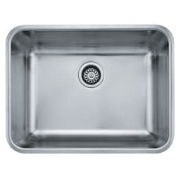 23 Inch Undermount Single Bowl Stainless Steel Sink - 23 Inch Undermount Single Bowl Stainless Steel Sink with 9 Inch Bowl Depth view