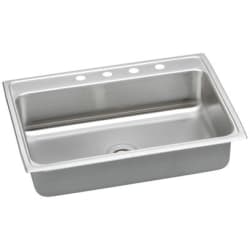 31 Inch Top Mount Single Bowl Stainless Steel Sink - Featured View view