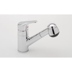 Single Lever Pull-Out Bar Faucet  - Polished Chrome view