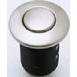 Air Activated Switch Button for Waste Disposal: Polished Chrome - Air Activated Switch Button for Waste Disposal view