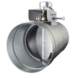 Make up air damper for Link Logic Hoods, 8 Inch round - Featured View view