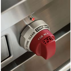 Red Knob Kit for 48 Inch & 60 Inch Dual Fuel Range - Red Knobs view