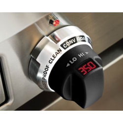 Black Knob Kit for 48 Inch & 60 Inch Dual Fuel Range - Black Knobs view