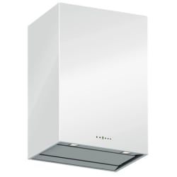 36 Inch Wall Mount Chimney Range Hood  - White view