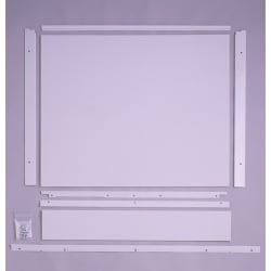 1/4 Inch Custom Panel Trim Kit: White - Featured View view