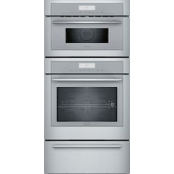 30 Inch Triple Combination Smart Electric Wall Oven - 30 Inch Triple Combination Smart Electric Wall Oven with 8.6 cu. ft. Total Capacity in Front View view