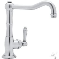 Single Handle Cast Spout Faucet  - Polished Chrome view