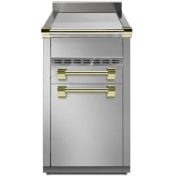 18 Inch Freestanding Side Work Table  - 18 Inch Cabinet with 3 Drawers view