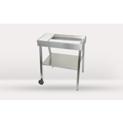 28 1/2 Inch Stainless Steel Grill Cart - Grill Cart view