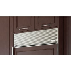 Classic Louvered Grille Insert for 84 Inch Finished Height - Framed Louvered Grille Insert view